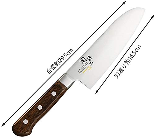 Kai Santoku Knife 165mm AB5437 Made in Japan, by Seki Maguroku