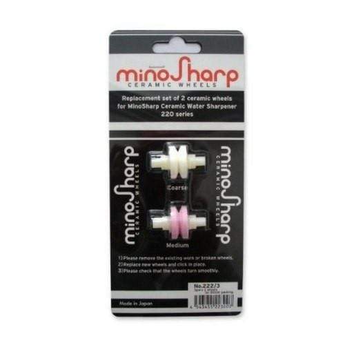 Minosharp Japanese Water Knife Sharpener 220 - Efficient Replacement Wheel for Precision Knife Sharpening