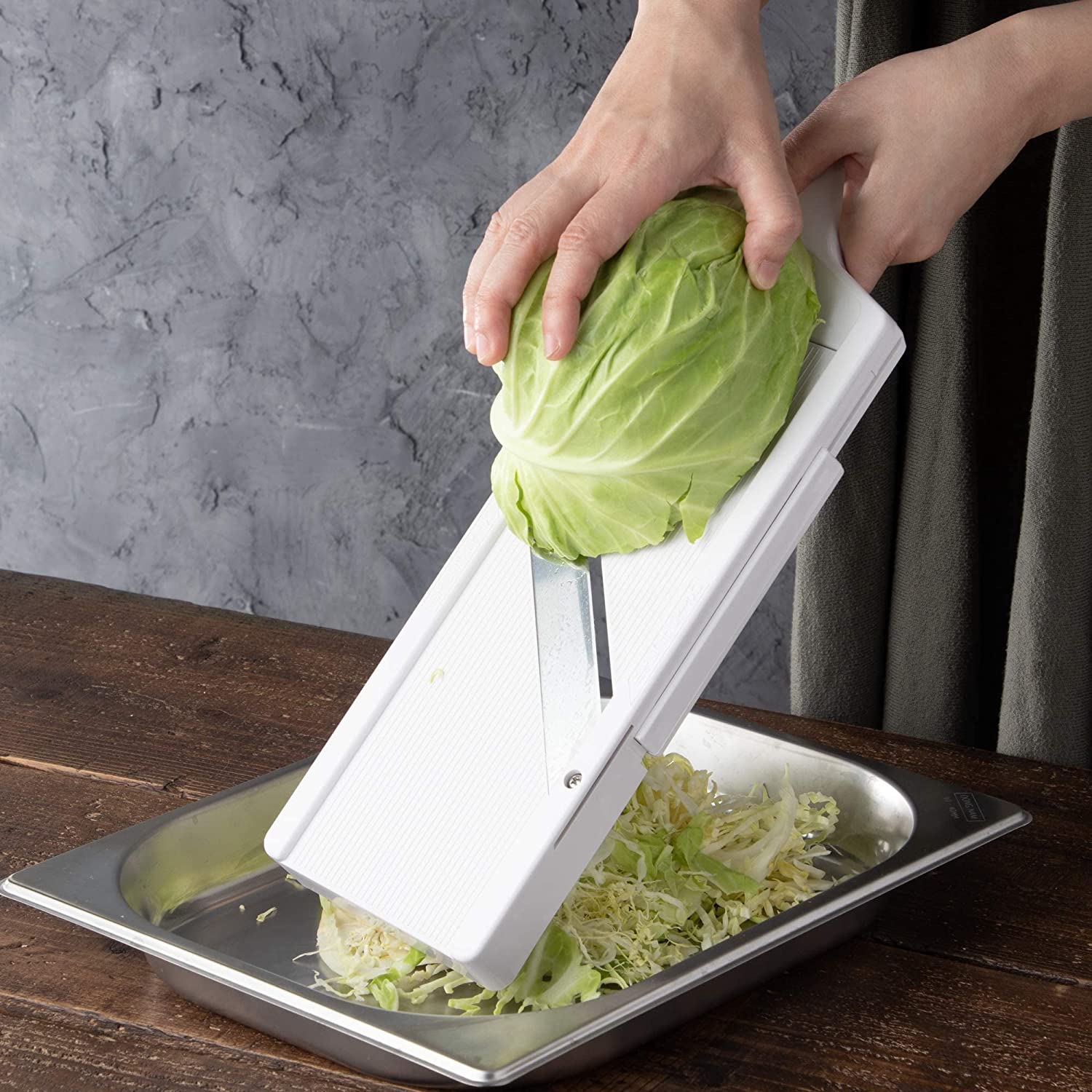 Shimomura Stainless Steel Vegetable Cutter - Effective Kitchen Tool